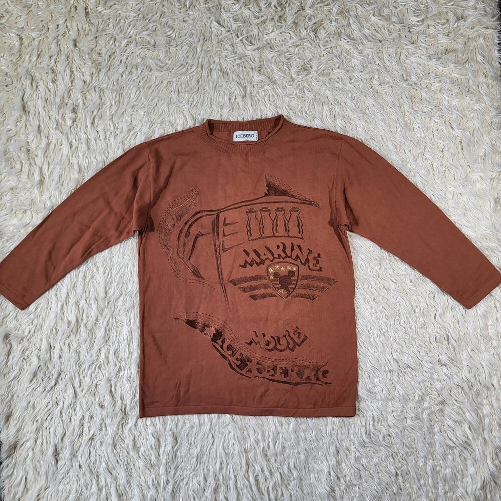 Iceberg Limited Edition Marine Mouse Sweater - Size 42 / US L